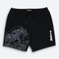 Accelerate Series All-In-One Volley Shorts Mighty Seas x Black 17"